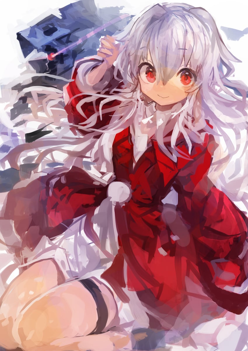clara and svarog (honkai and 1 more) drawn by kaamin_(mariarose753)