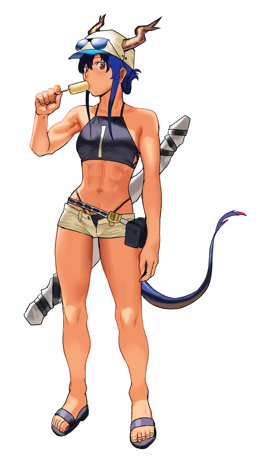 ch'en and female tourist c (arknights) drawn by cessa