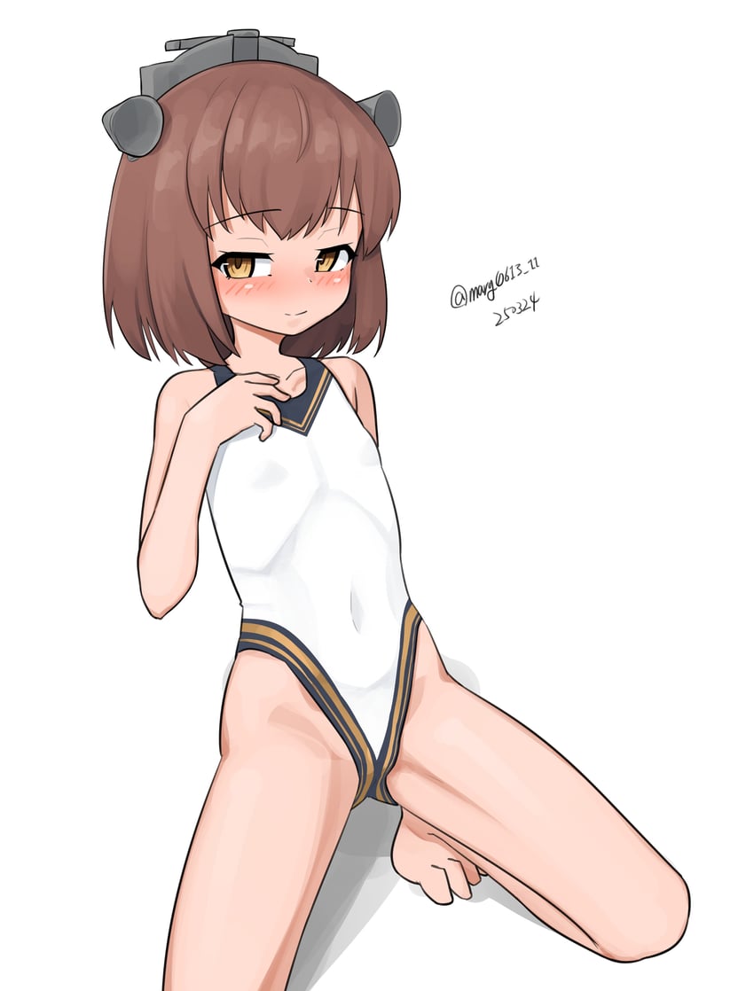 yukikaze and yukikaze kai ni (kantai collection) drawn by maru_(marg0613)