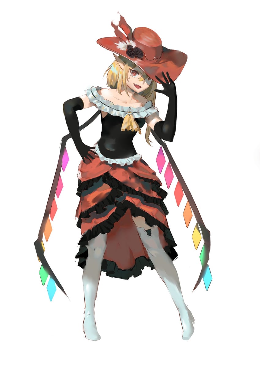 flandre scarlet (touhou) drawn by teasmacker