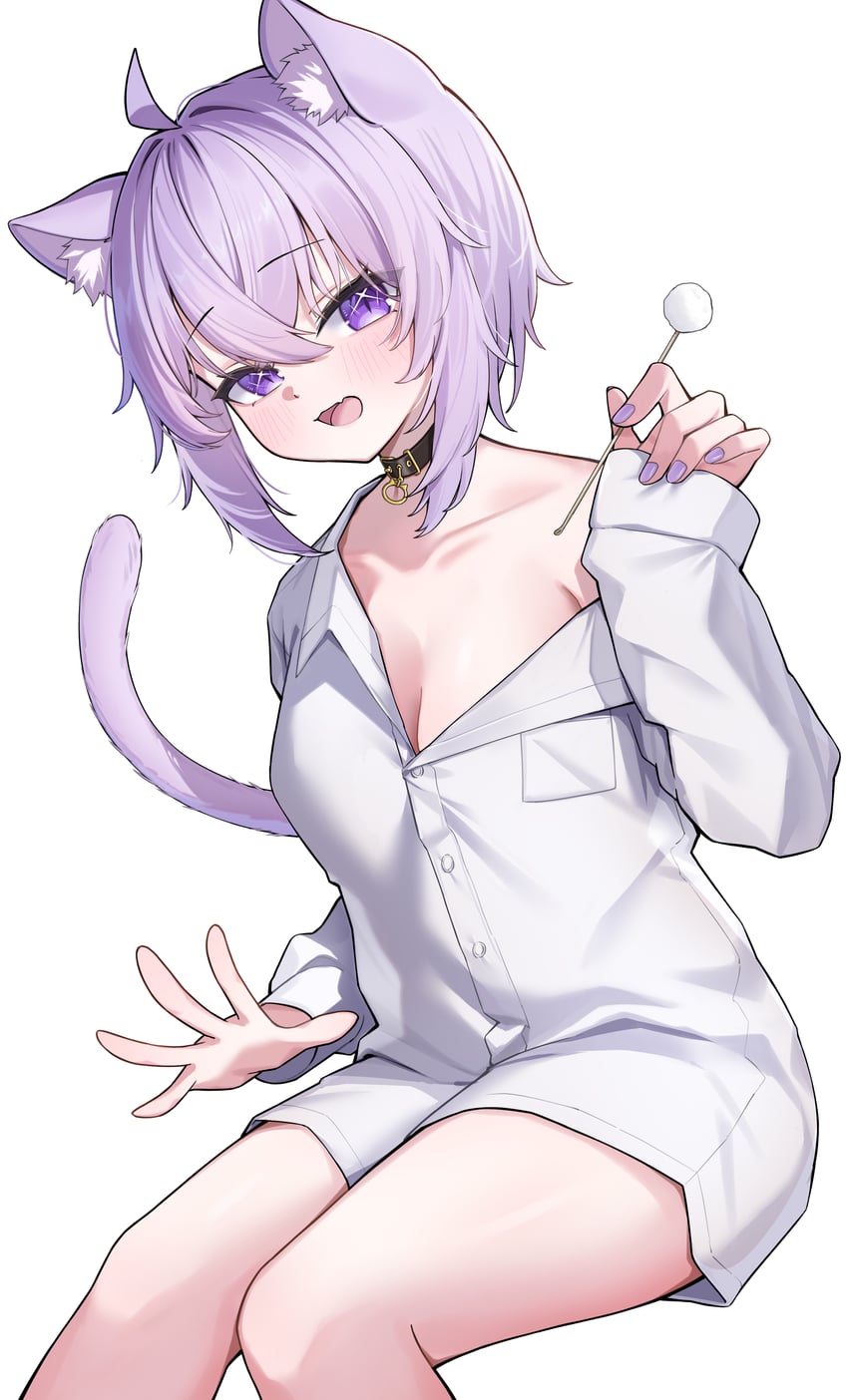 nekomata okayu (hololive) drawn by ai_(u_e_o_o)