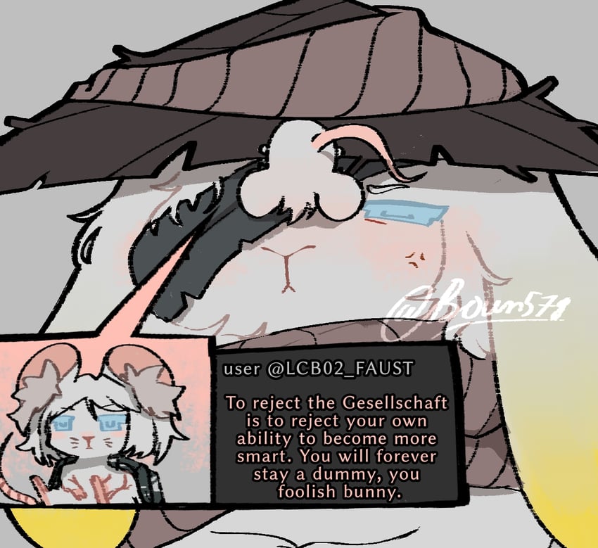 faust (project moon and 1 more) drawn by boun578