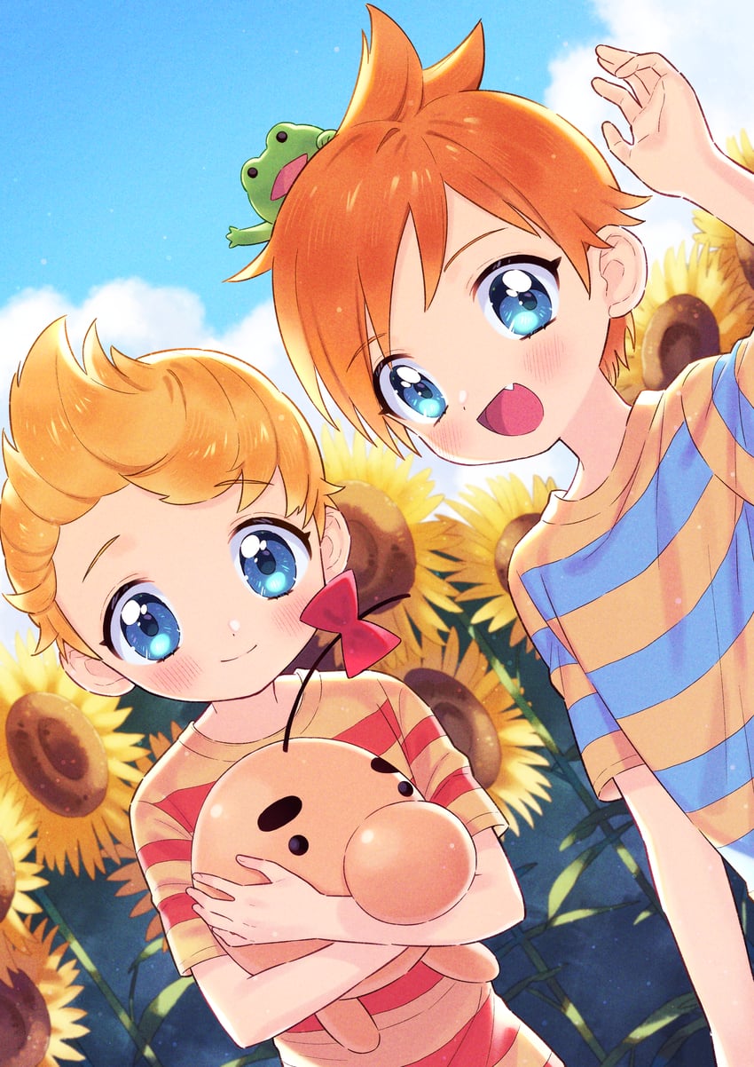 lucas, doseisan, and claus (mother and 1 more) drawn by raicha_(rdml_chashi)