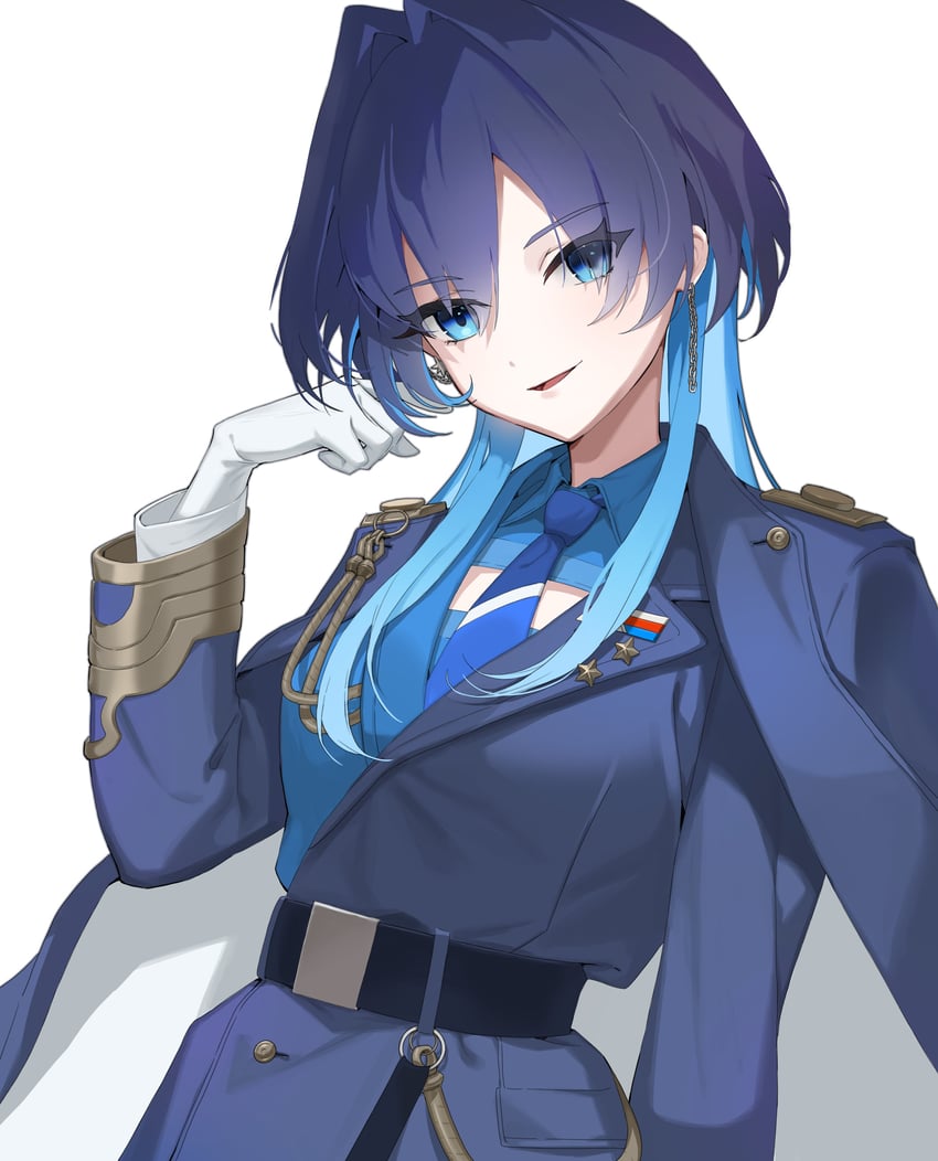 ouro kronii (hololive and 1 more) drawn by ogye_01