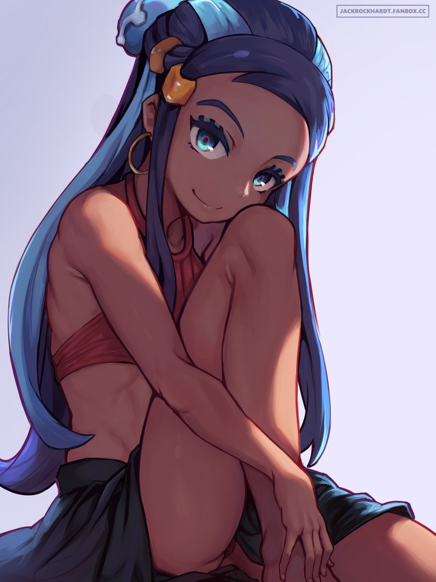 nessa (pokemon and 2 more) drawn by jack_rockhardt