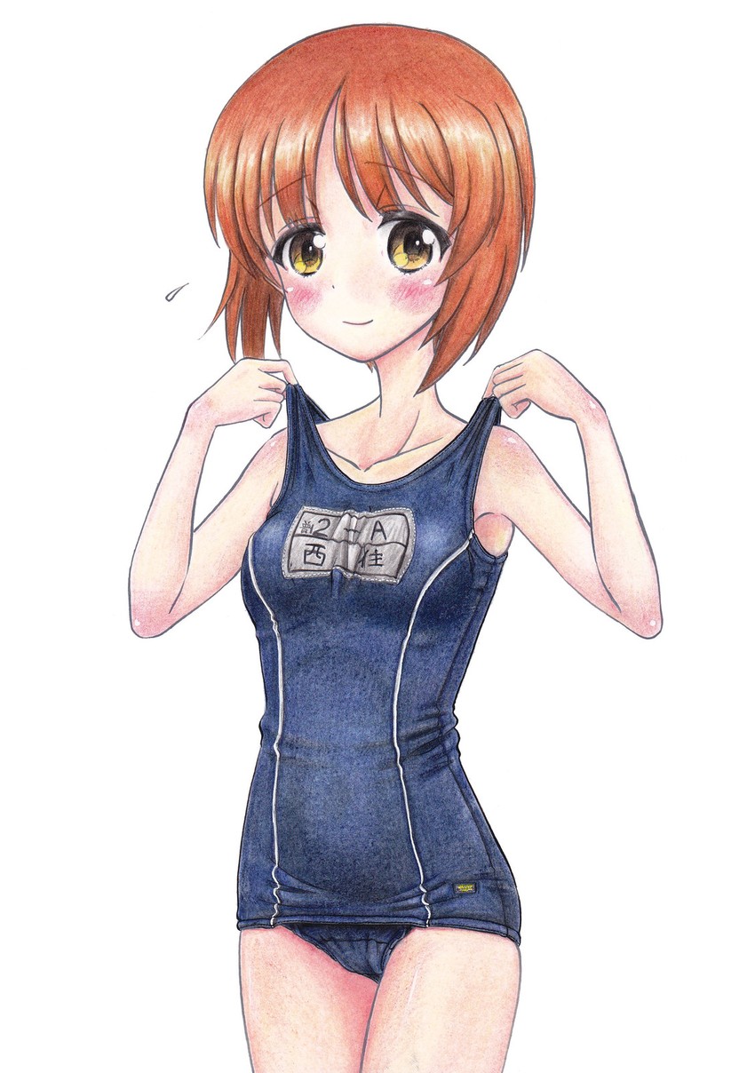 nishizumi miho (girls und panzer) drawn by hidaka_medaka