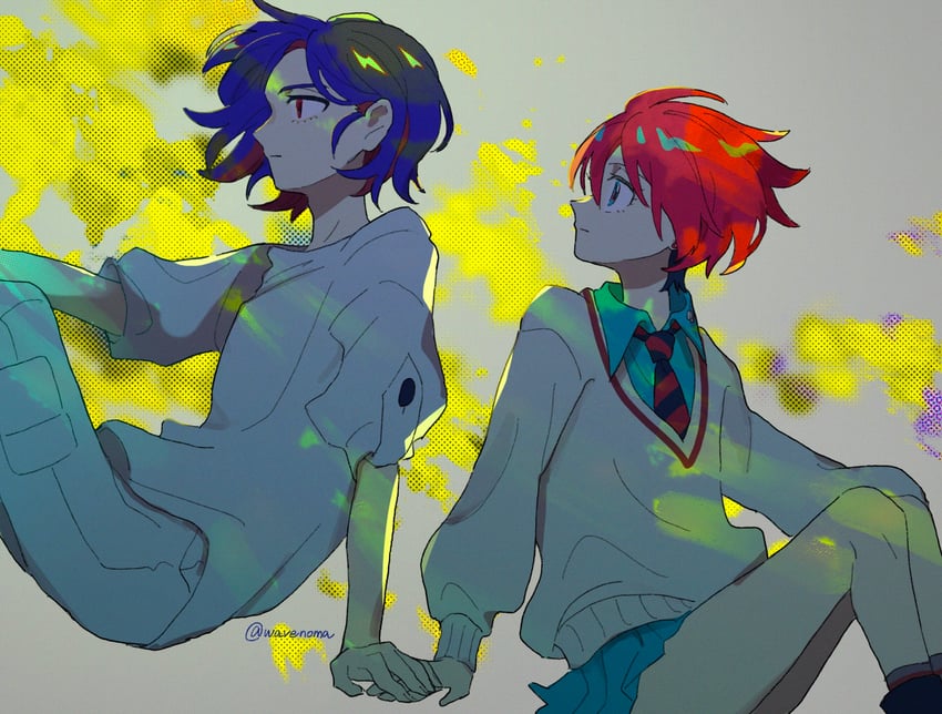amate yuzuriha and shuji ito (gundam and 1 more) drawn by wavenoma