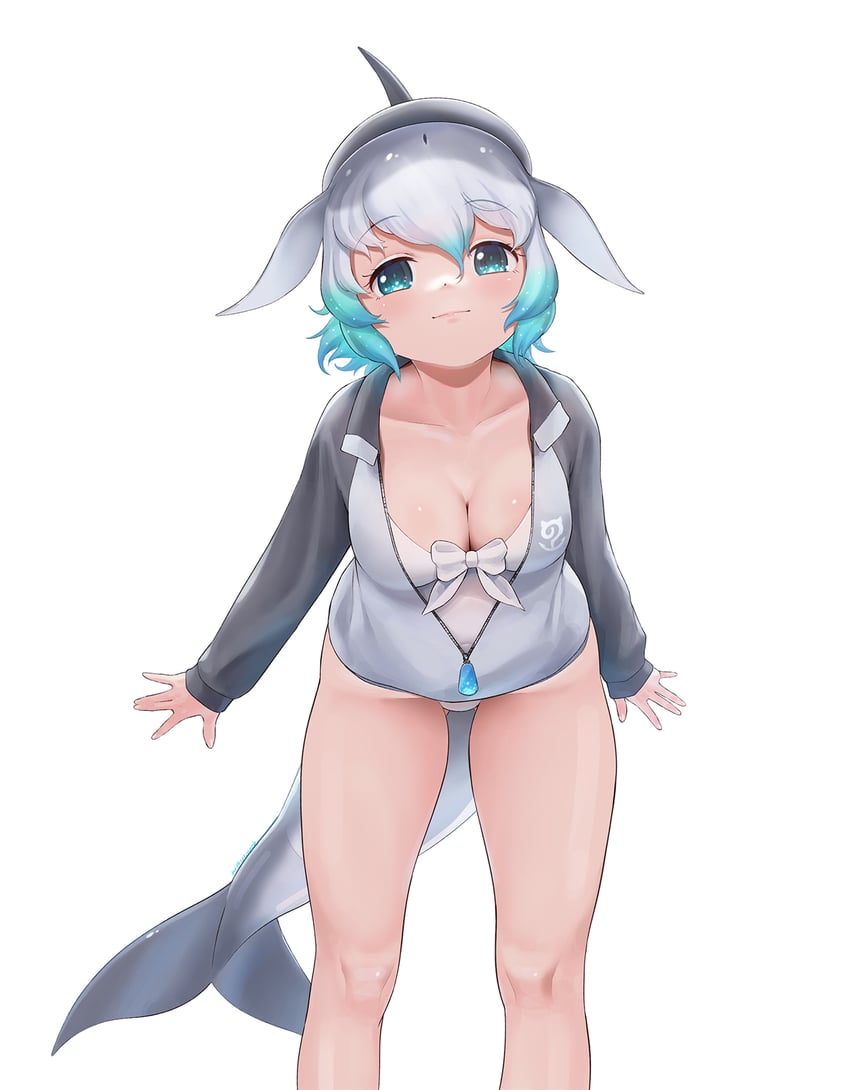 common bottlenose dolphin (kemono friends and 1 more) drawn by beleven