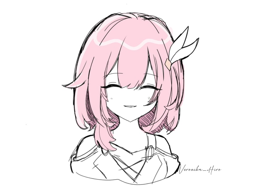 cyrene (honkai and 1 more) drawn by veronika_hir0