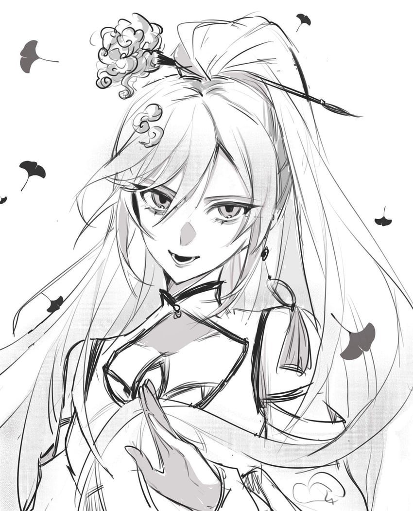 fu hua (honkai and 1 more) drawn by feifei09447
