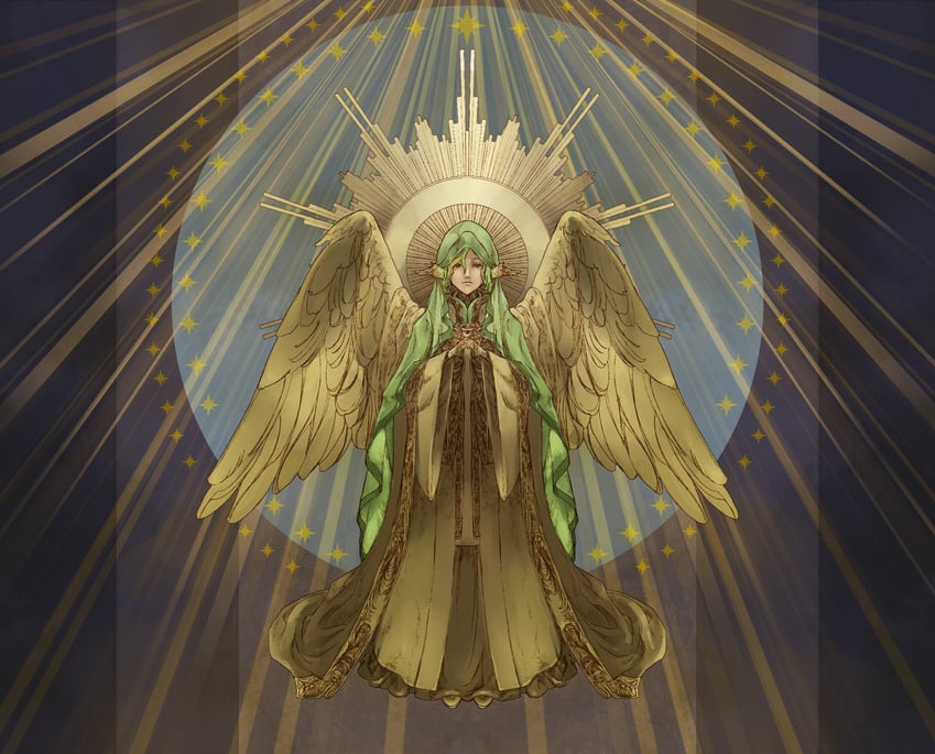 jure of healing (elona and 1 more) drawn by 55dopl3e