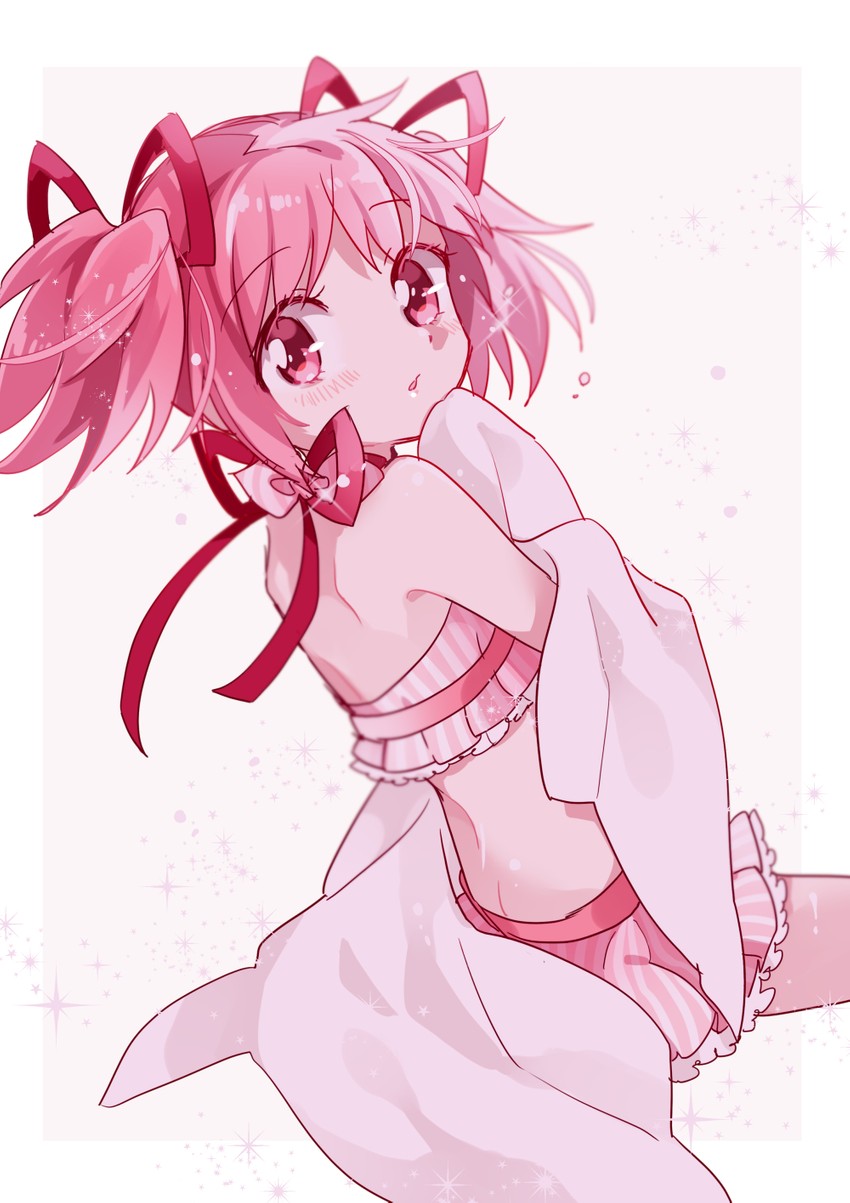 kaname madoka (mahou shoujo madoka magica and 1 more) drawn by ayumaru_(art_of_life)