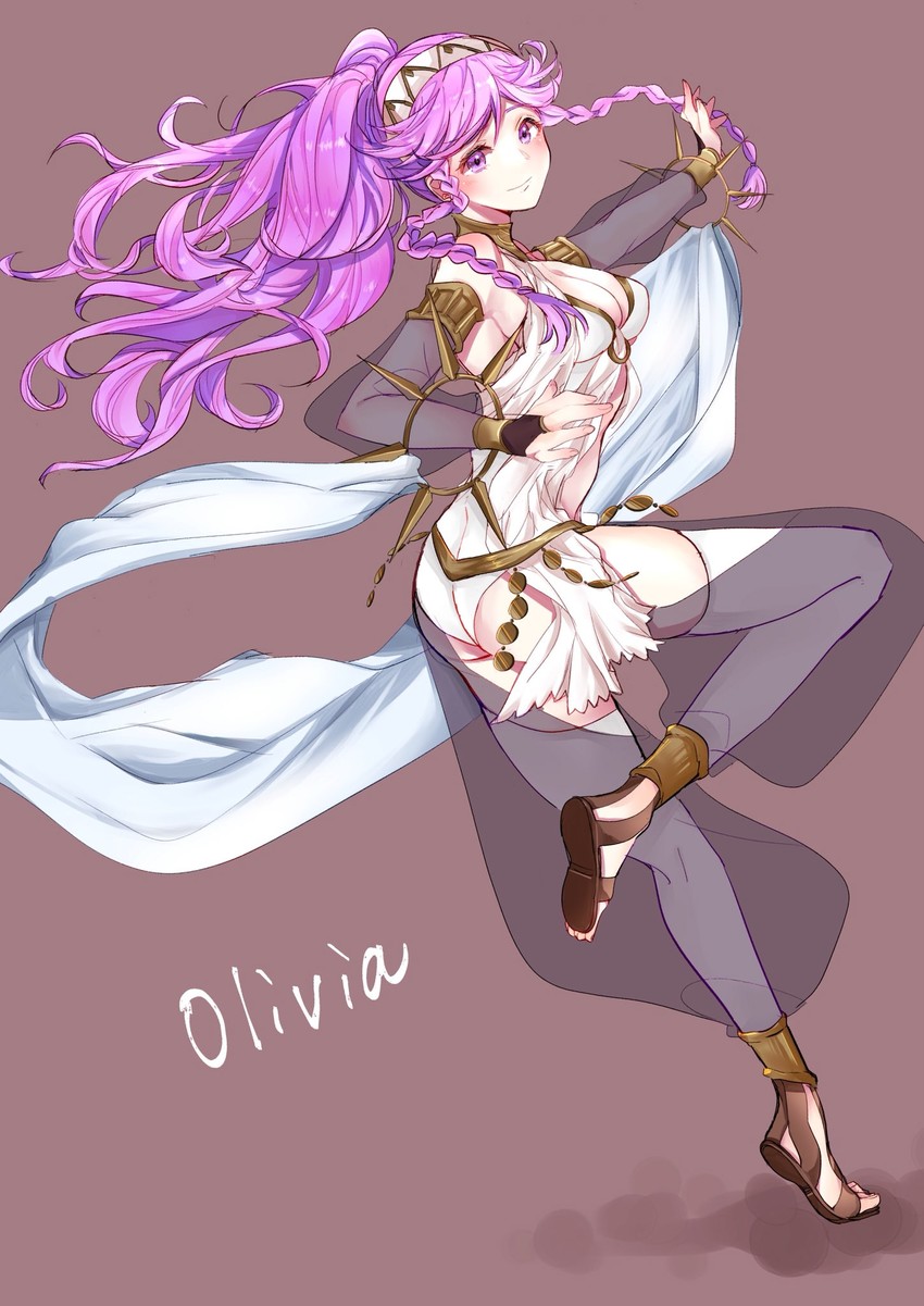 olivia (fire emblem and 2 more) drawn by nekolook