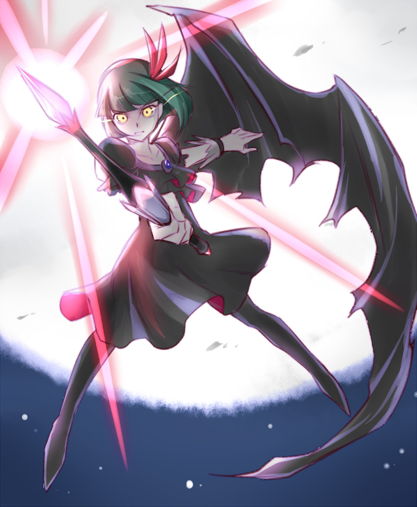 dark precure (precure and 1 more) drawn by arakawa_tarou