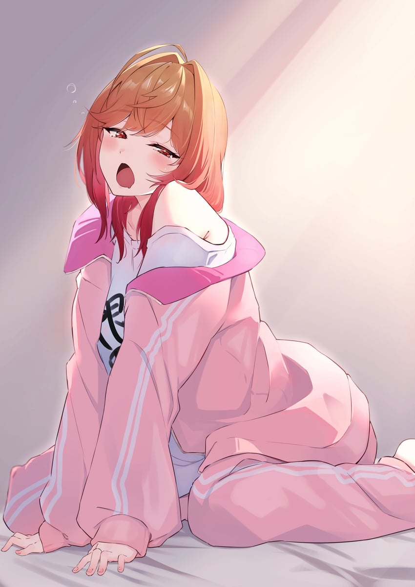ichijou ririka (hololive and 1 more) drawn by inuinuo_gataken
