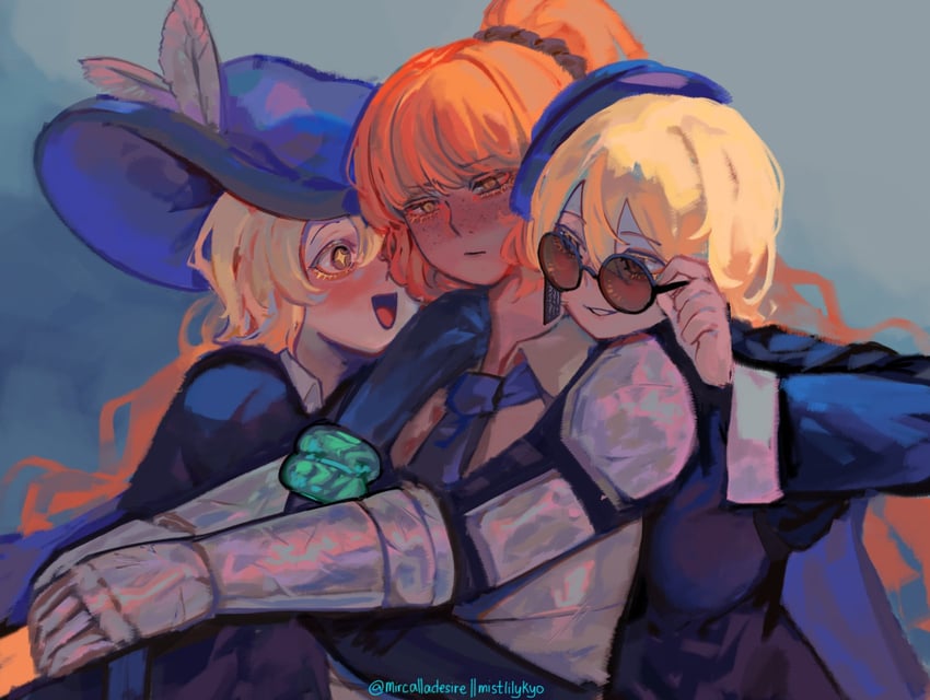 ishmael and don quixote (project moon and 1 more) drawn by kiyo_(mistlilykyo)