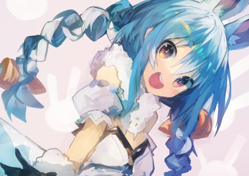 usada pekora and don-chan (hololive) drawn by kaamin_(mariarose753)
