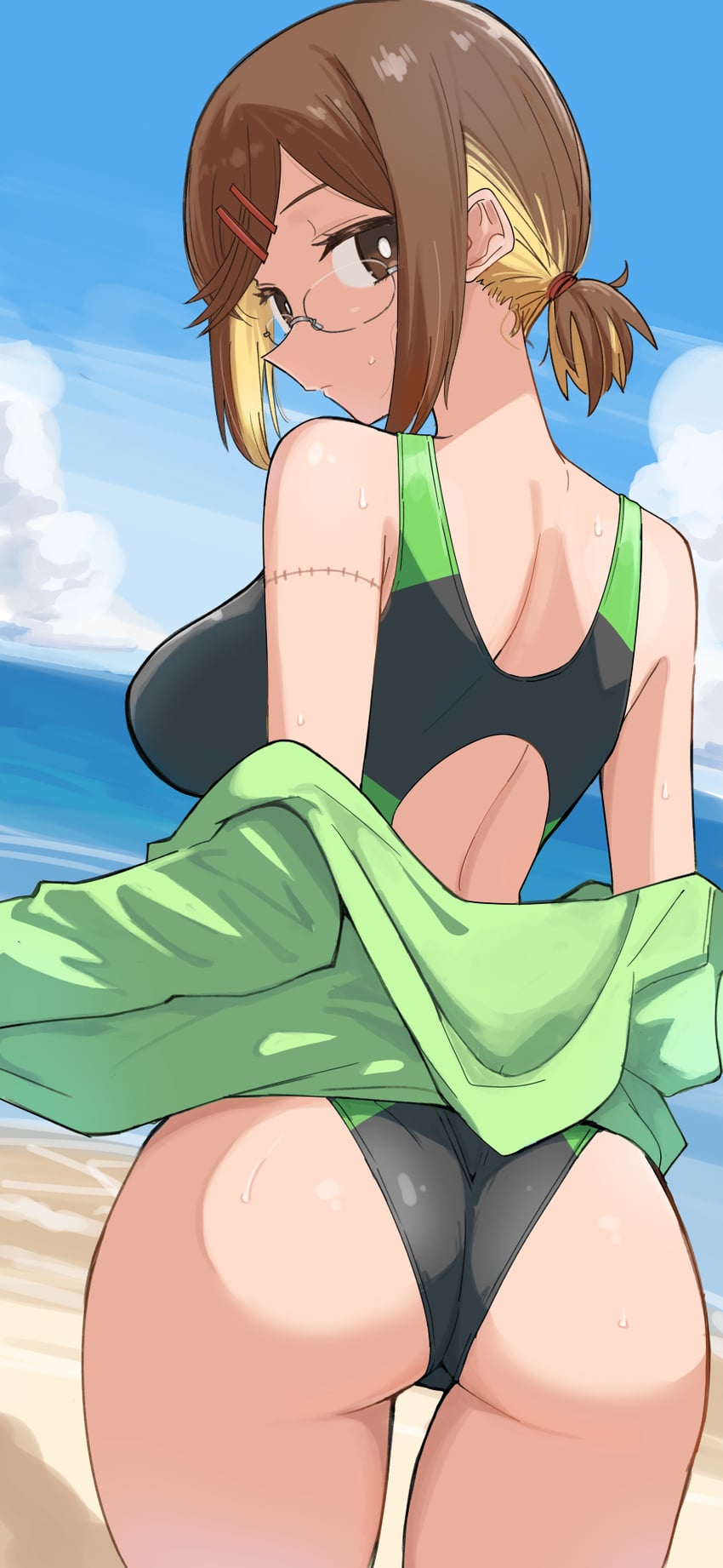 koga konoha (ninja to koroshiya no futarigurashi) drawn by hundredburger