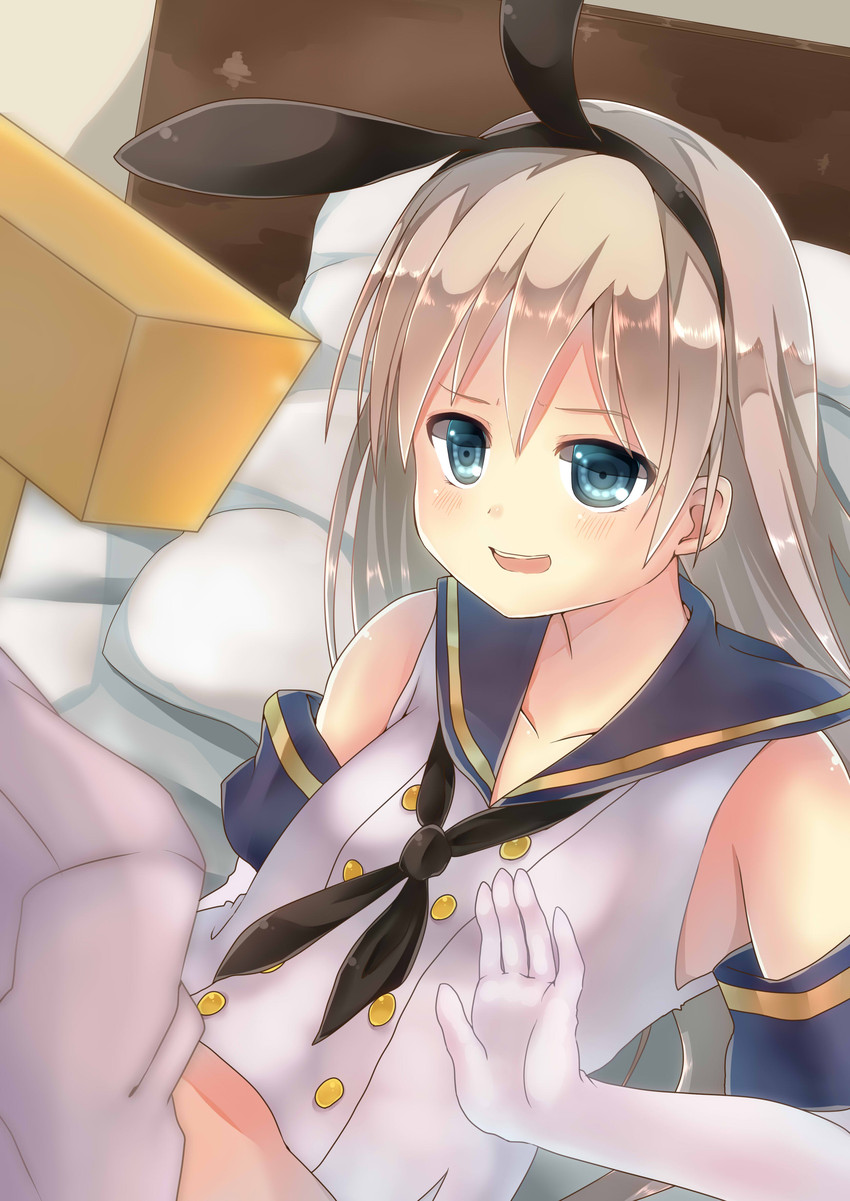 admiral, shimakaze, and t-head admiral (kantai collection) drawn by nanahosiryuuki
