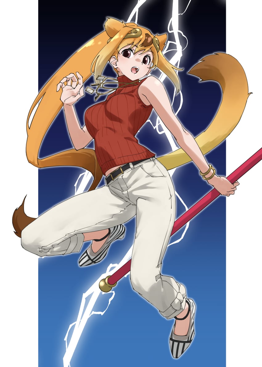 golden snub-nosed monkey (kemono friends and 1 more) drawn by tanabe_(fueisei)