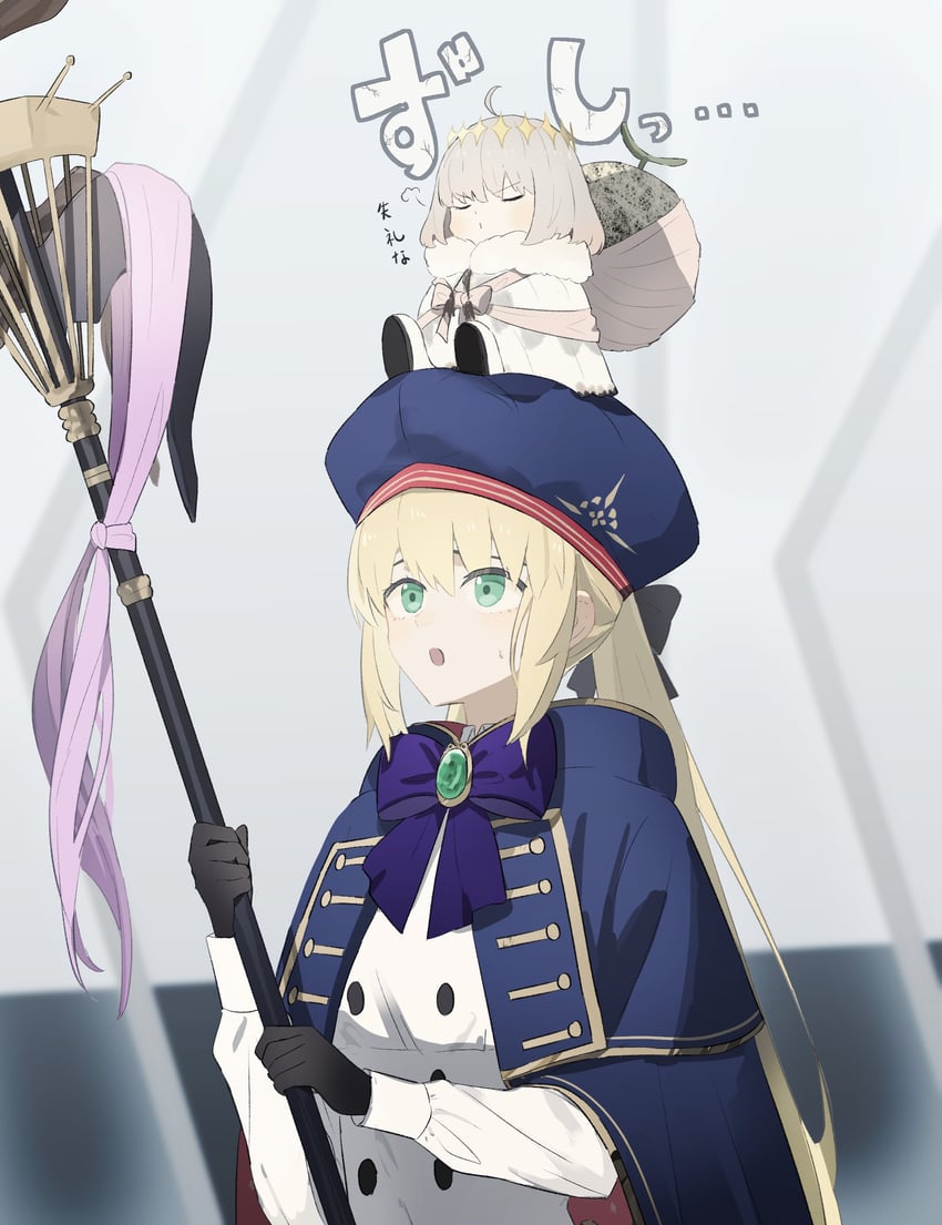 artoria pendragon, artoria caster, and oberon (fate and 1 more) drawn by ninjin_(ne_f_g_o)