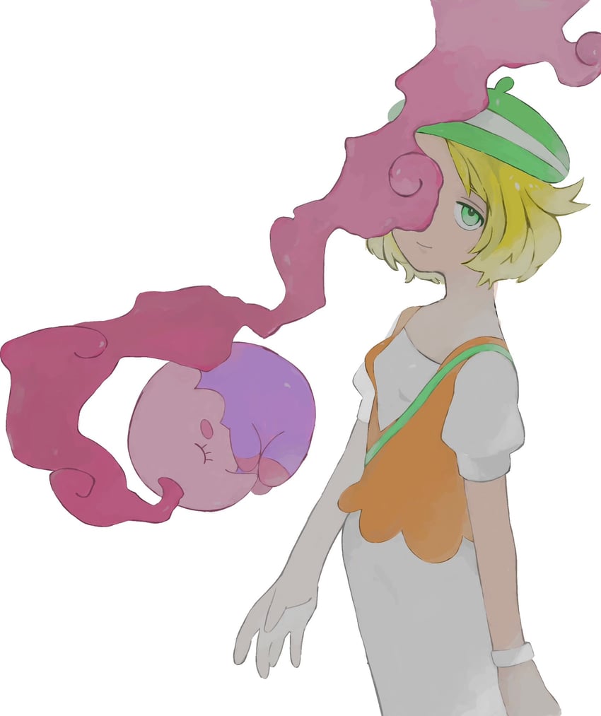 bianca and musharna (pokemon and 1 more) drawn by oimoimo_o0