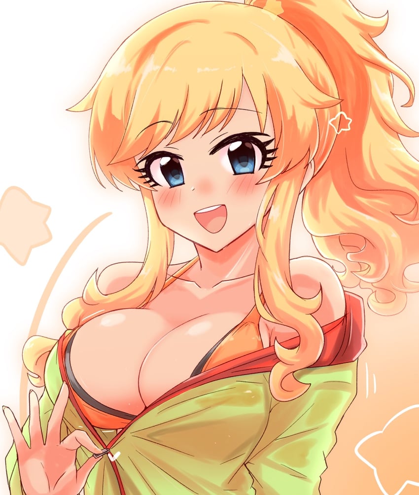 ohtsuki yui (idolmaster and 1 more) drawn by tong_(freedom2000)