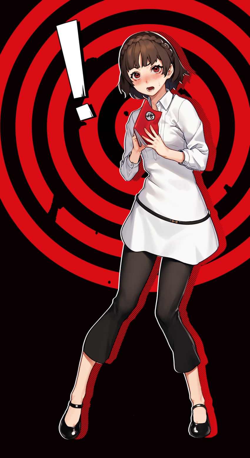 niijima makoto (persona and 1 more) drawn by beeeeen