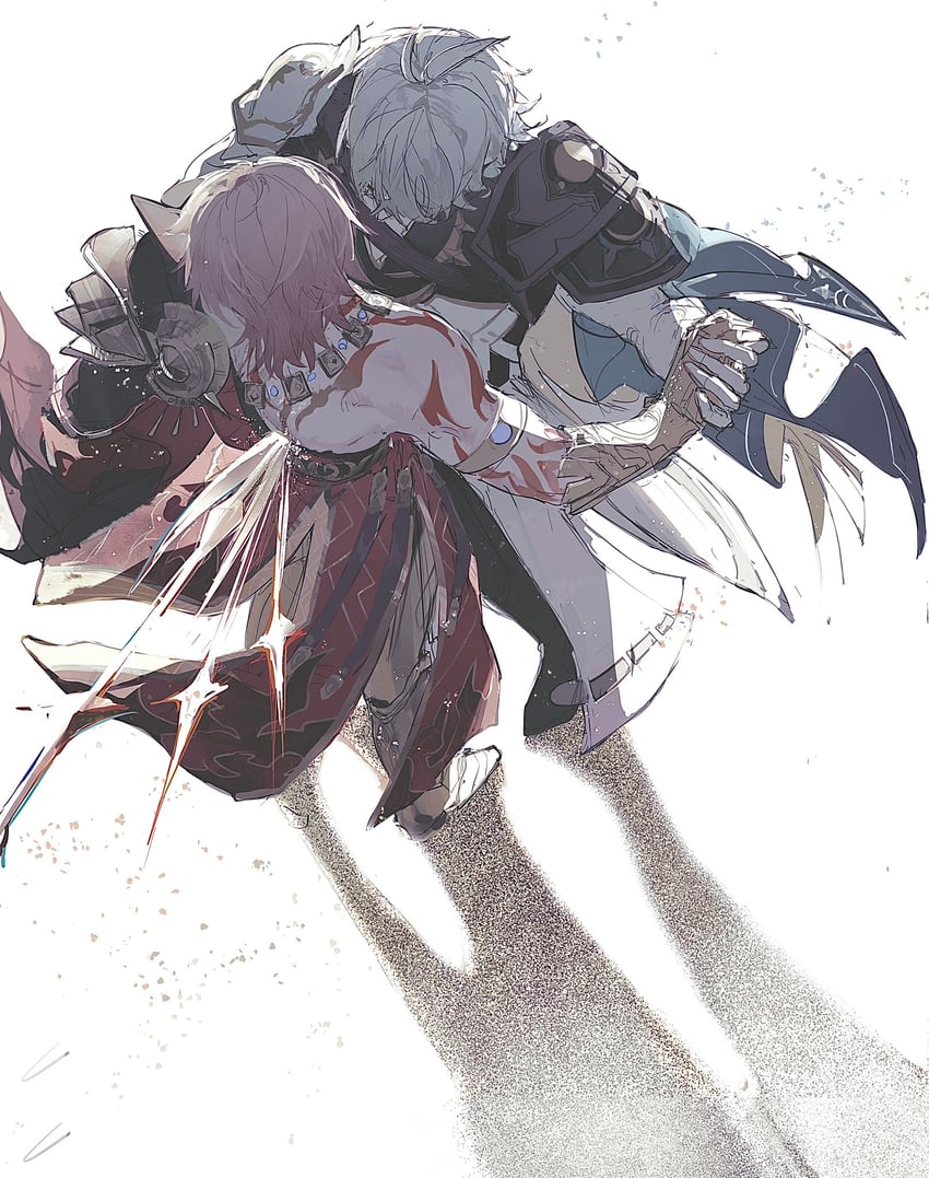phainon and mydei (honkai and 1 more) drawn by sunset_1830