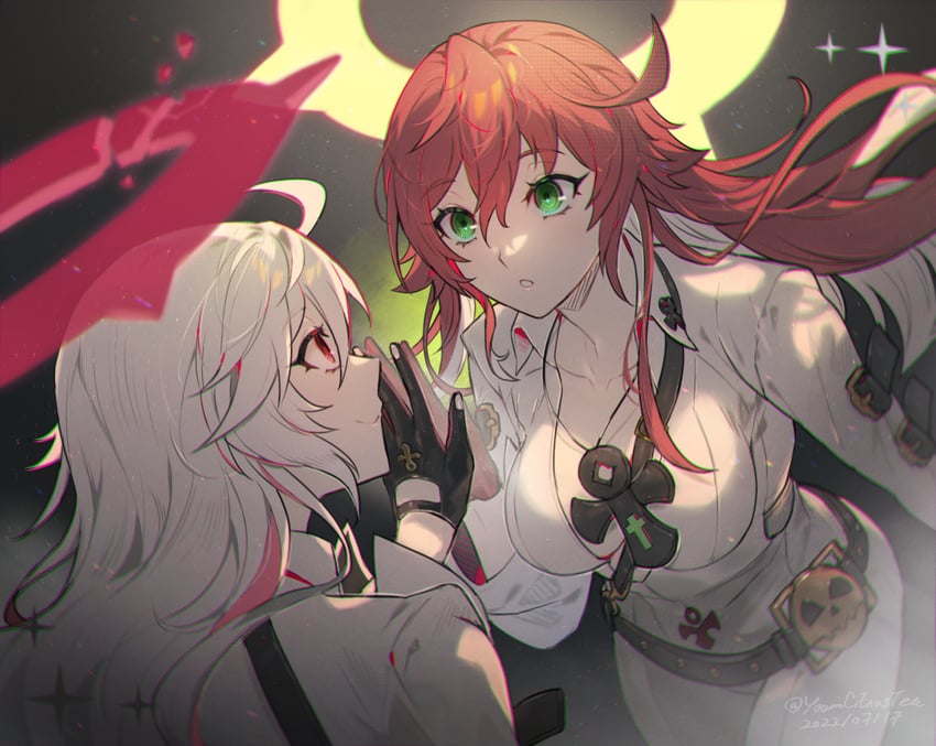 jack-o' valentine (guilty gear and 2 more) drawn by youmicitrustea