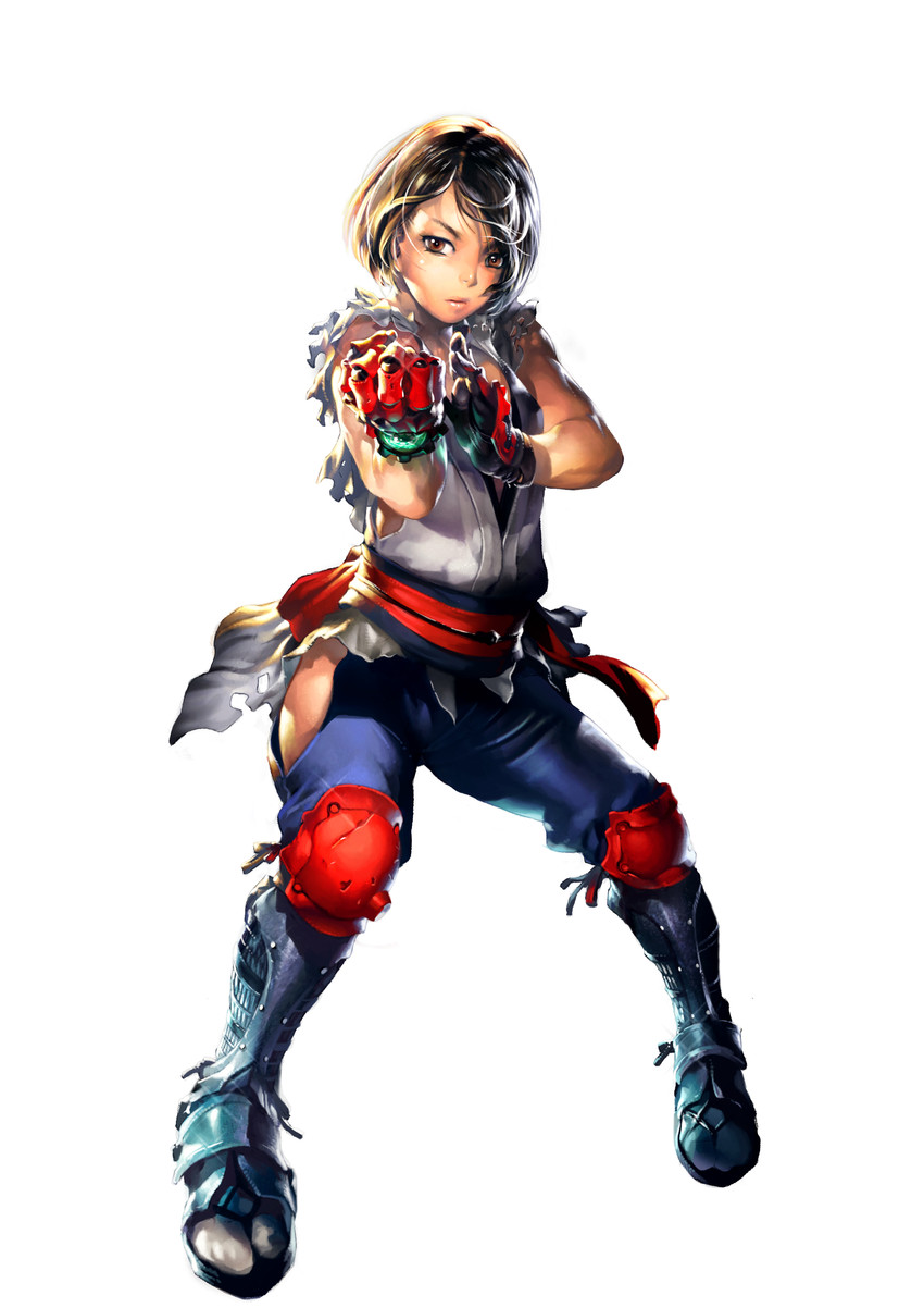 kazama akira (capcom and 4 more) drawn by juno_jeong