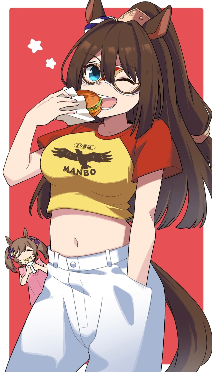 smart falcon and el condor pasa (umamusume and 1 more) drawn by nazono77