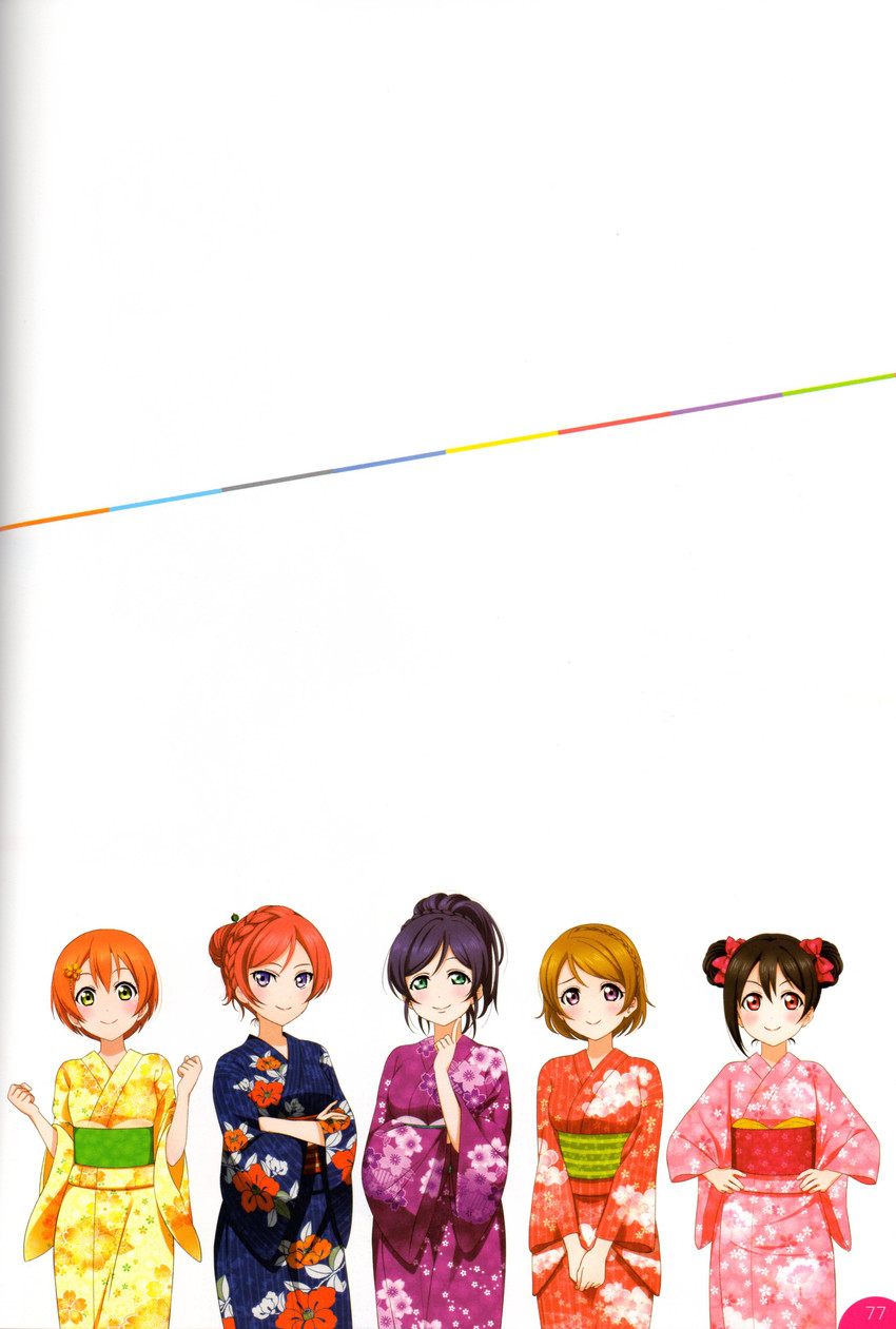 nishikino maki, tojo nozomi, yazawa nico, hoshizora rin, and koizumi hanayo (love live! and 2 more)
