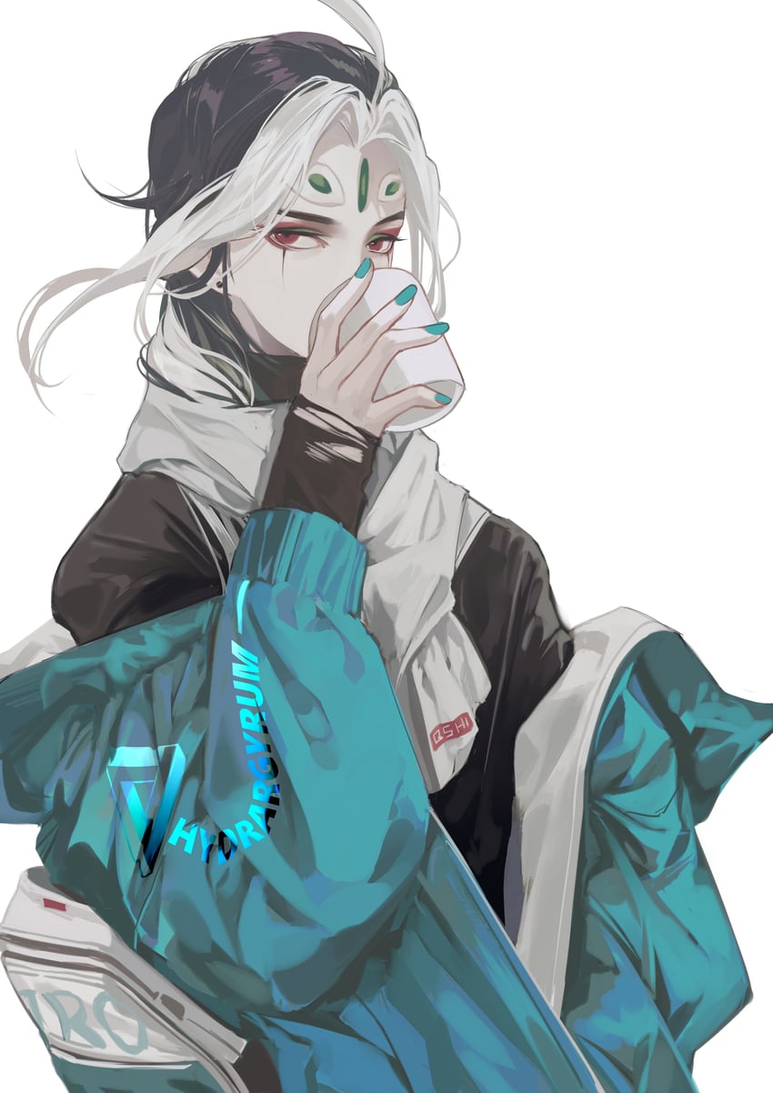 shi huang di (fate and 1 more) drawn by burusiji
