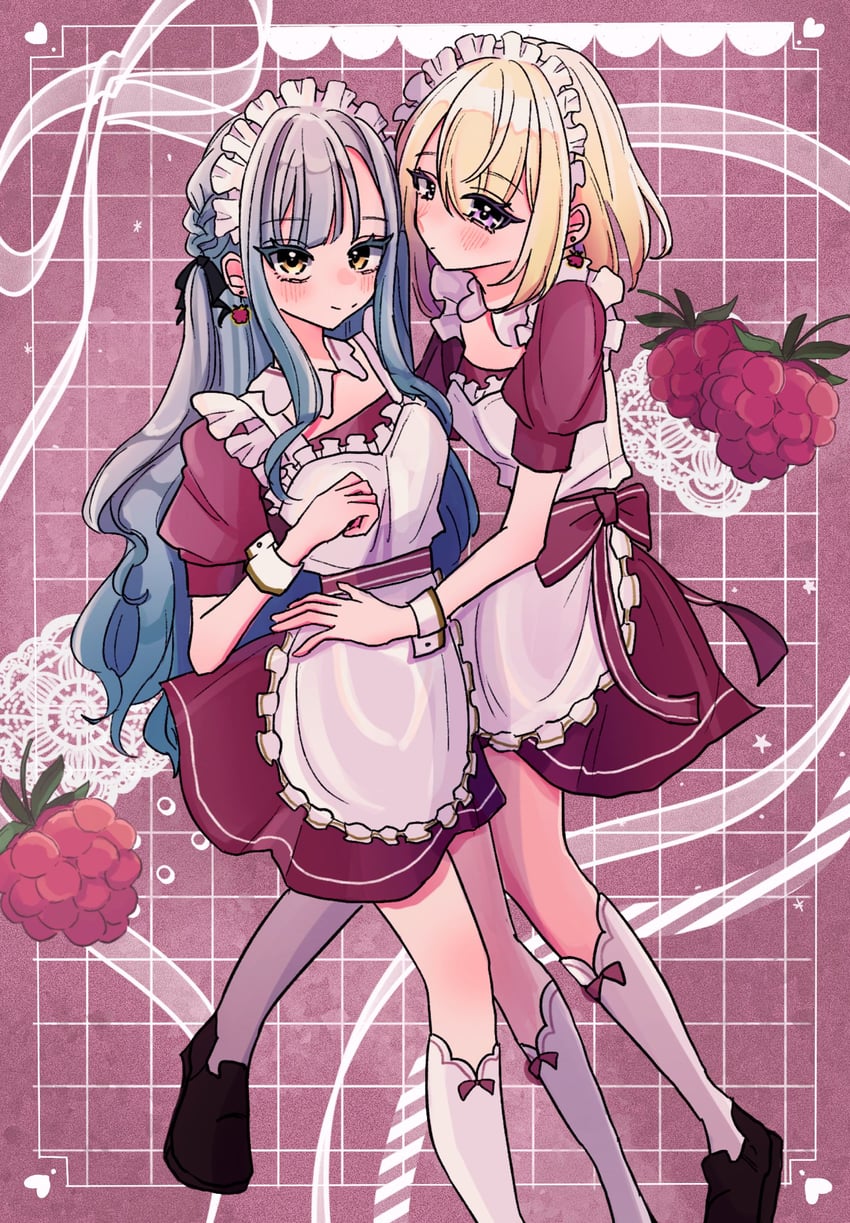 togawa sakiko and misumi uika (bang dream! and 2 more) drawn by nyako_(2446_ny)