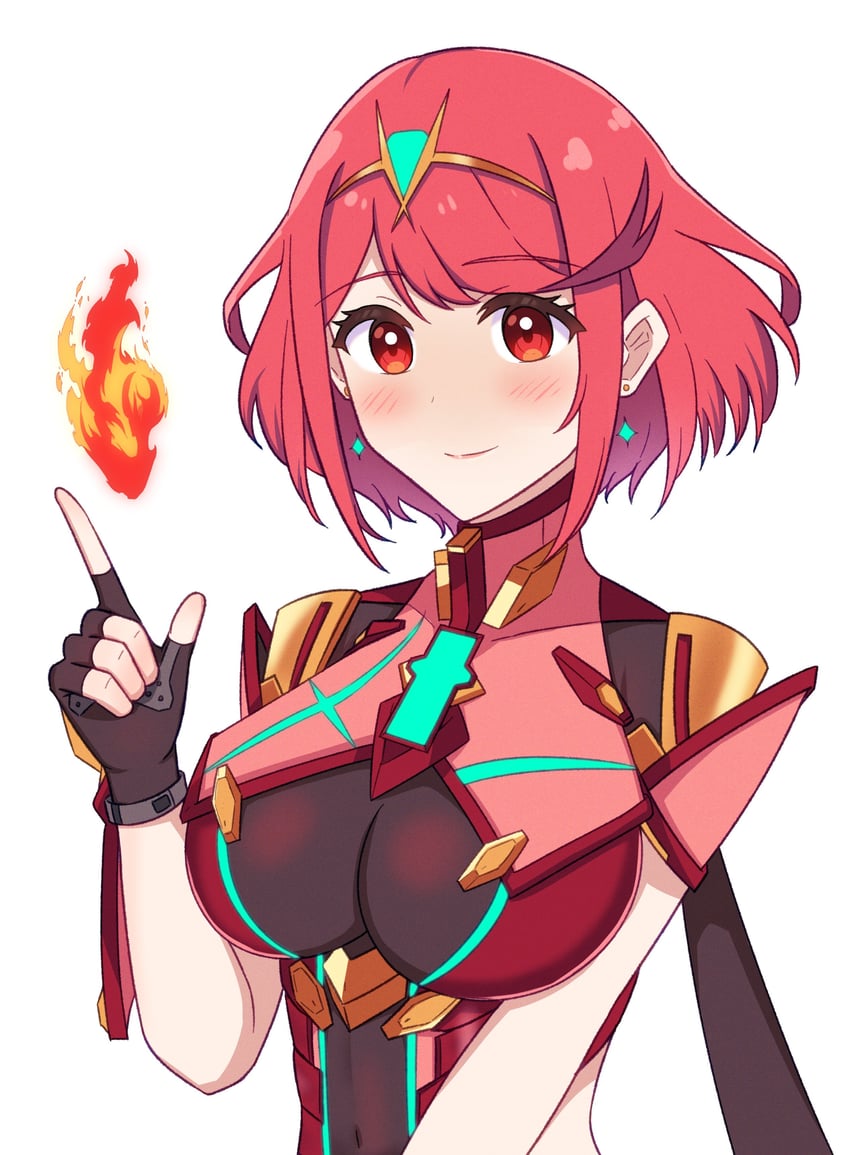 pyra (xenoblade chronicles and 1 more) drawn by reason3_s