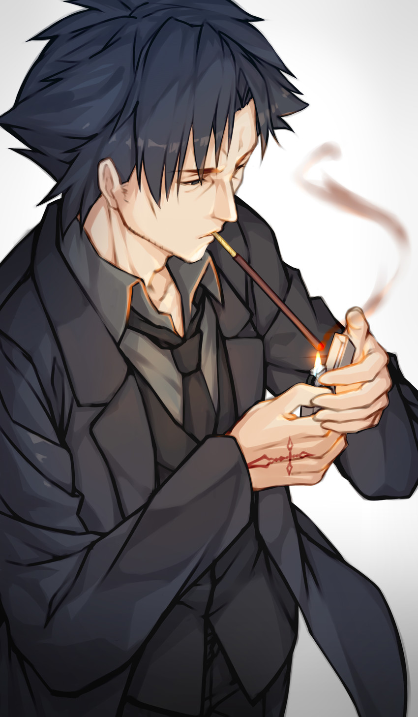 emiya kiritsugu (fate and 1 more) drawn by katoroku