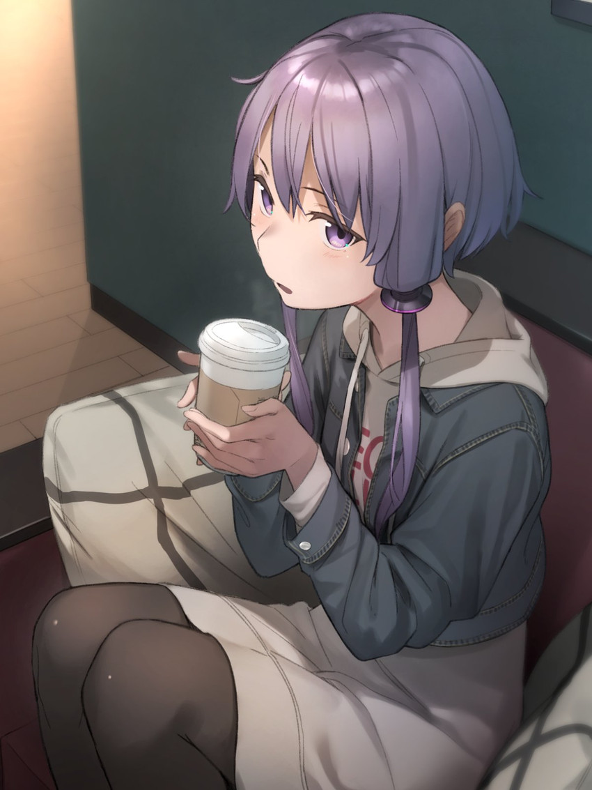 yuzuki yukari (vocaloid and 1 more) drawn by kuz