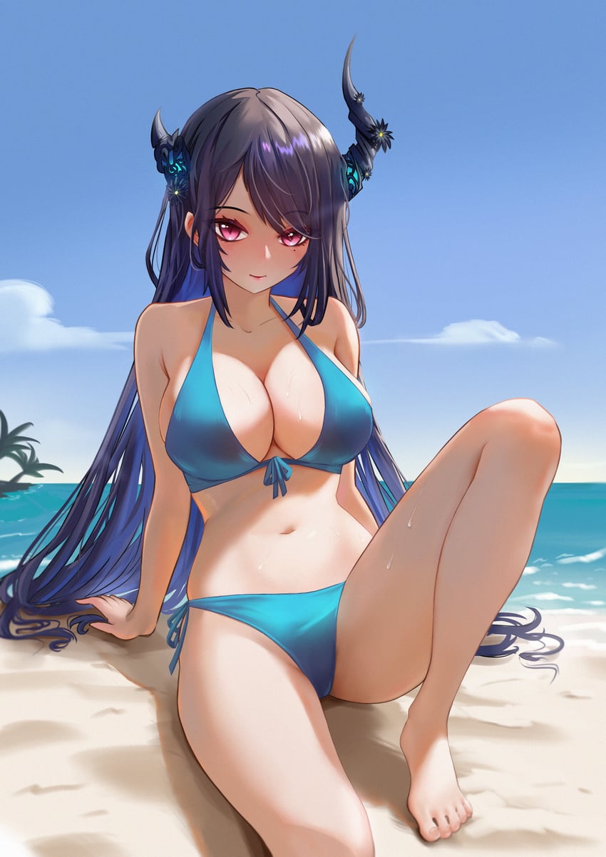 nerissa ravencroft (hololive and 1 more) drawn by mirowin