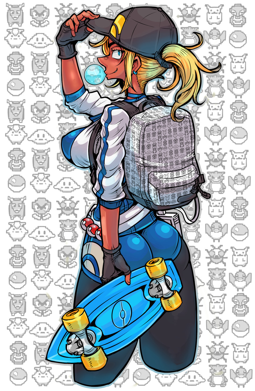 pikachu, clefairy, female protagonist, pidgey, ekans, and 1 more (pokemon and 1 more) drawn by tagane