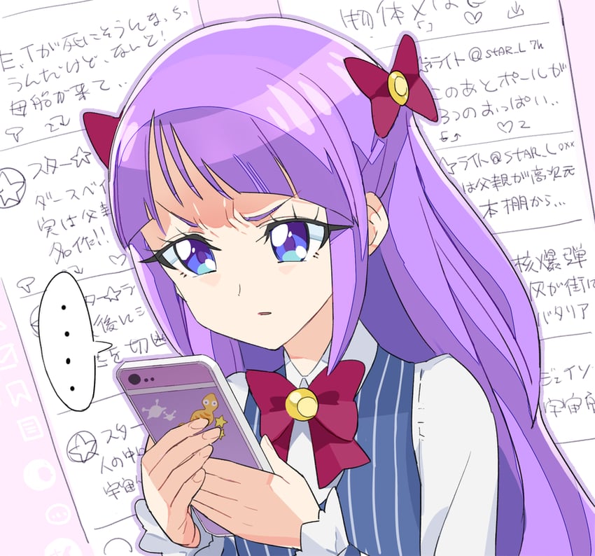 kaguya madoka (precure and 1 more) drawn by moudoku_(decopon3rd)