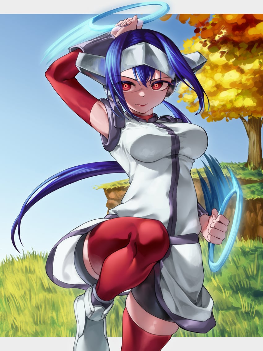 lea (crosscode) drawn by ratoona_ab