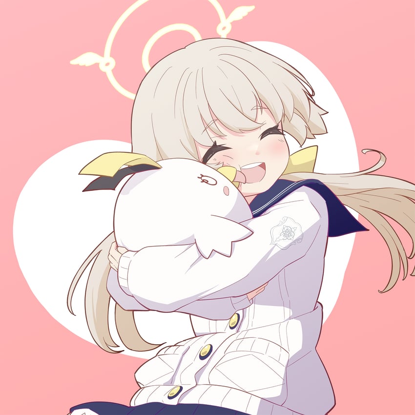 hifumi and peroro (blue archive) drawn by kyousuke_(orcein)