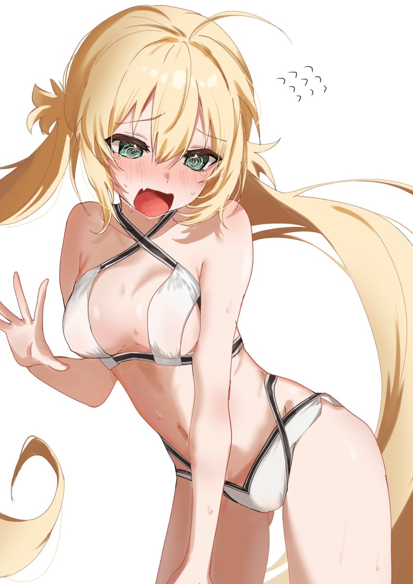 artoria pendragon and artoria caster (fate and 1 more) drawn by ekaku_mim