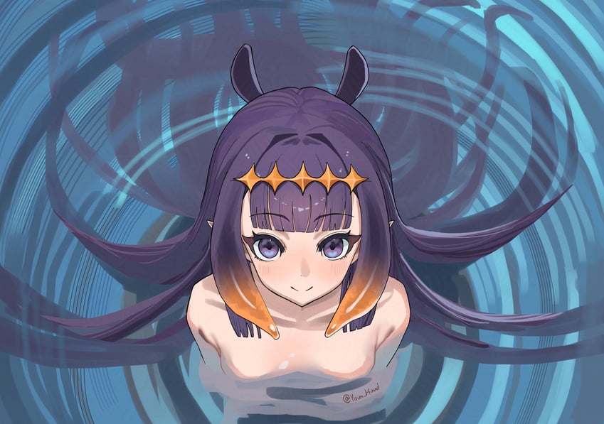 ninomae ina'nis (hololive and 1 more) drawn by younhand