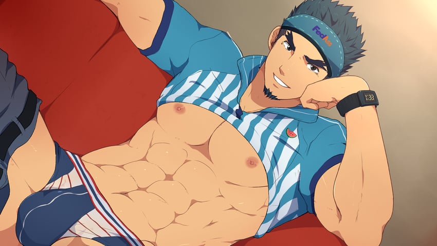 tadano genji (bacchikoi! and 1 more) drawn by mazjojo, mikkoukun, and zamius
