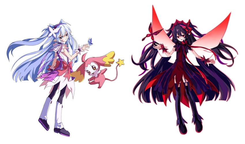 lina, dark mother, and amy (roco kingdom) drawn by buling