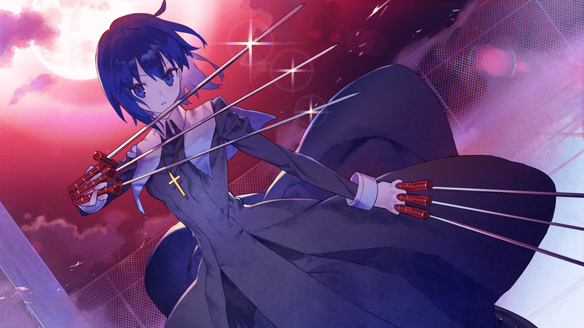ciel (tsukihime and 2 more) drawn by noco_(adamas)