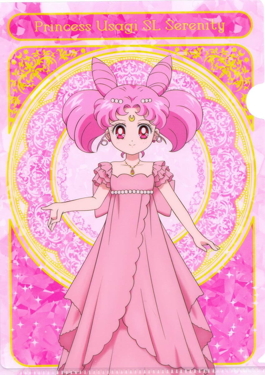 chibi usa and small lady serenity (bishoujo senshi sailor moon and 1 more) drawn by takahashi_akira