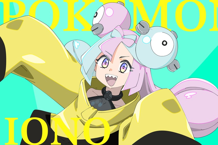 iono (pokemon and 1 more) drawn by vivit_device